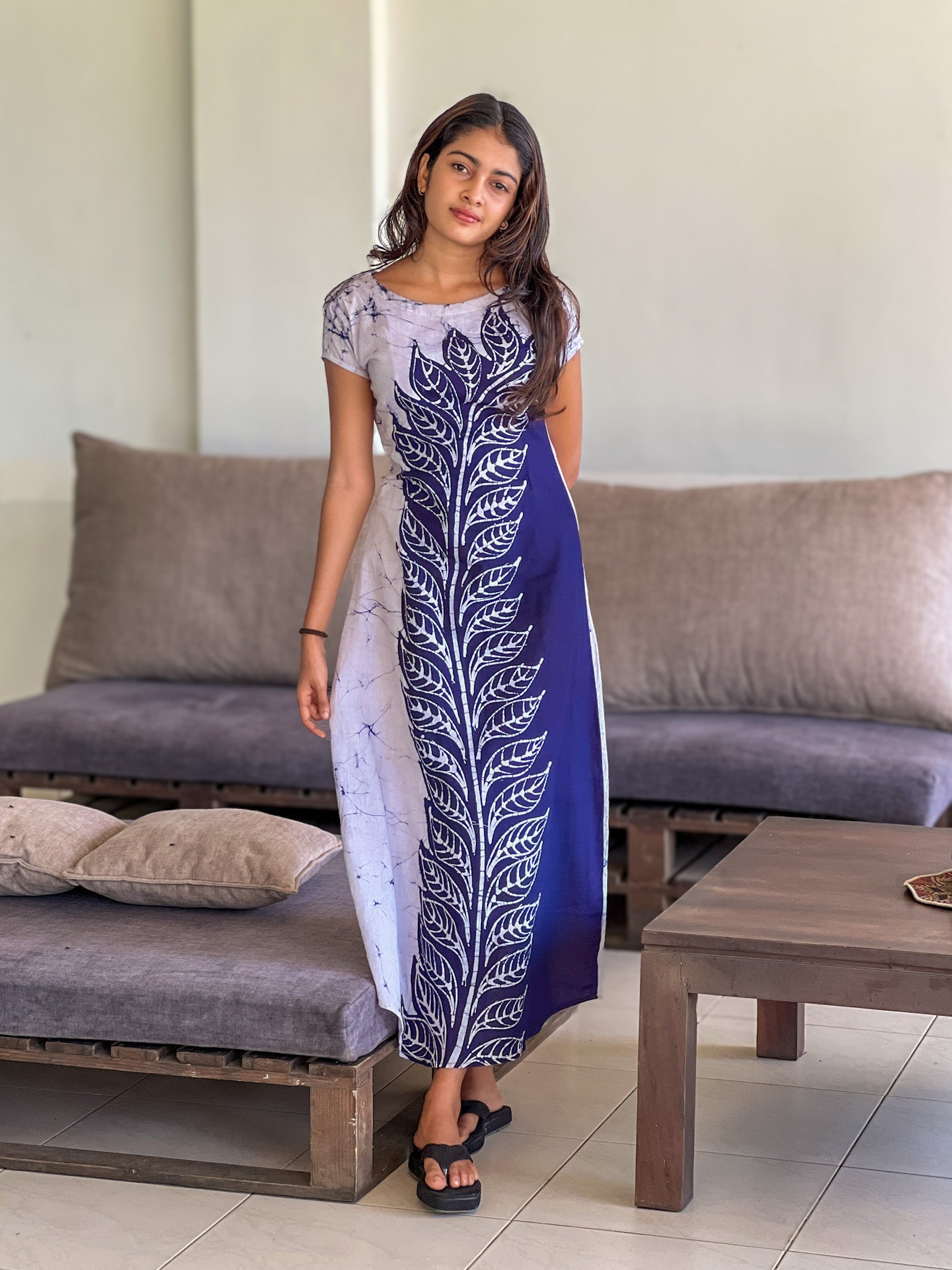 Indigo Elegance Dress