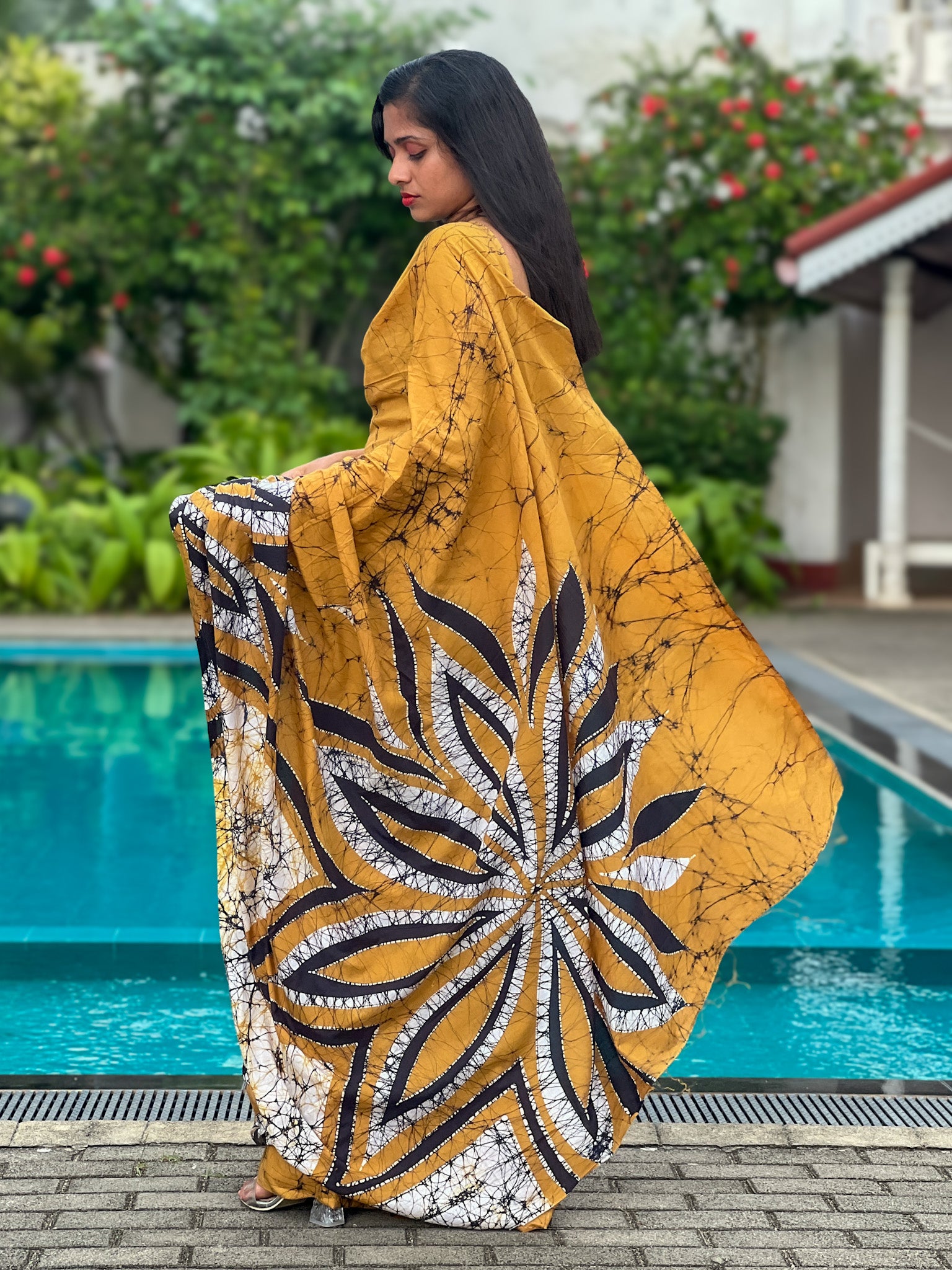 Golden Horizon Saree