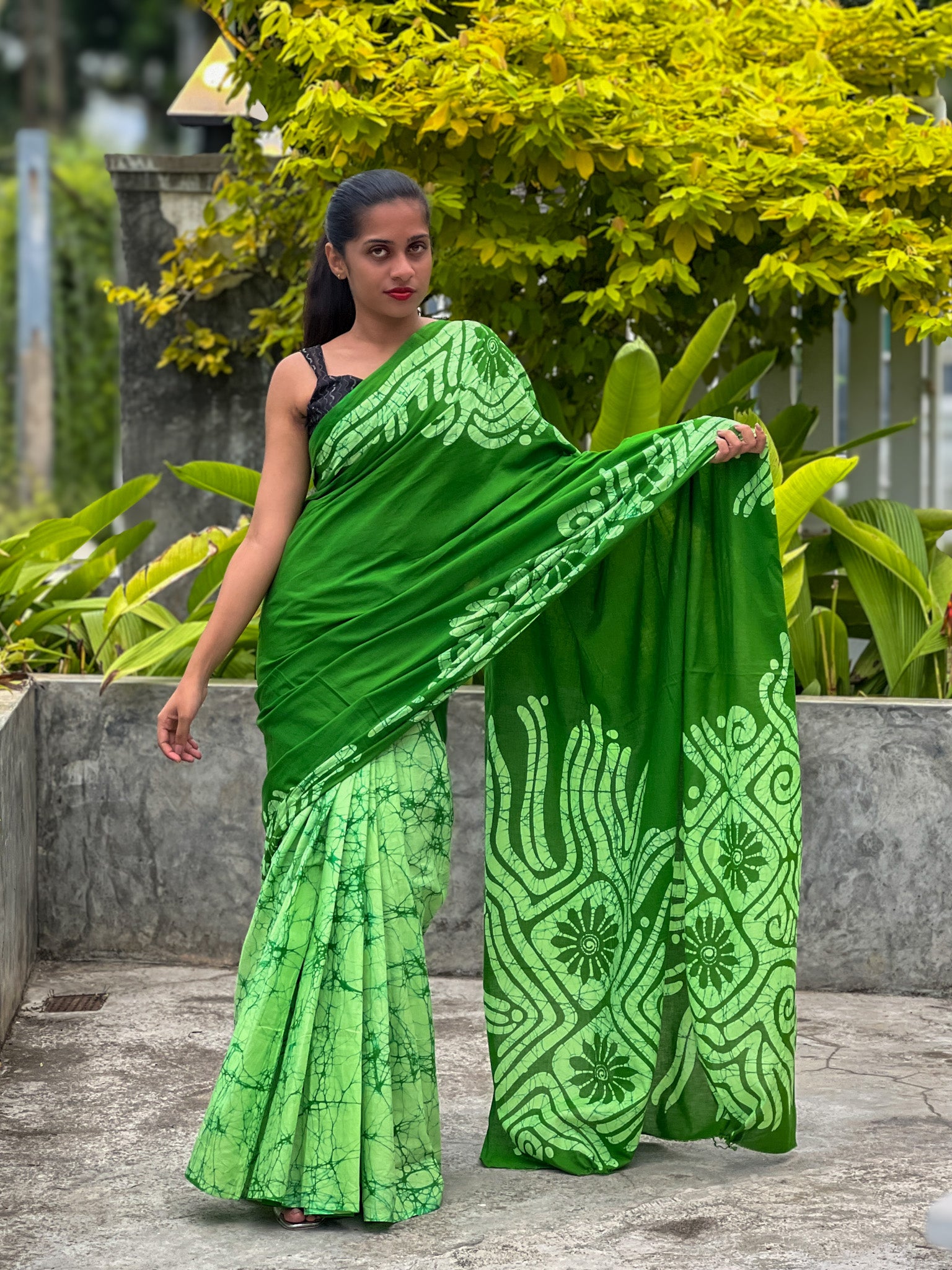 Verdant Bliss Saree